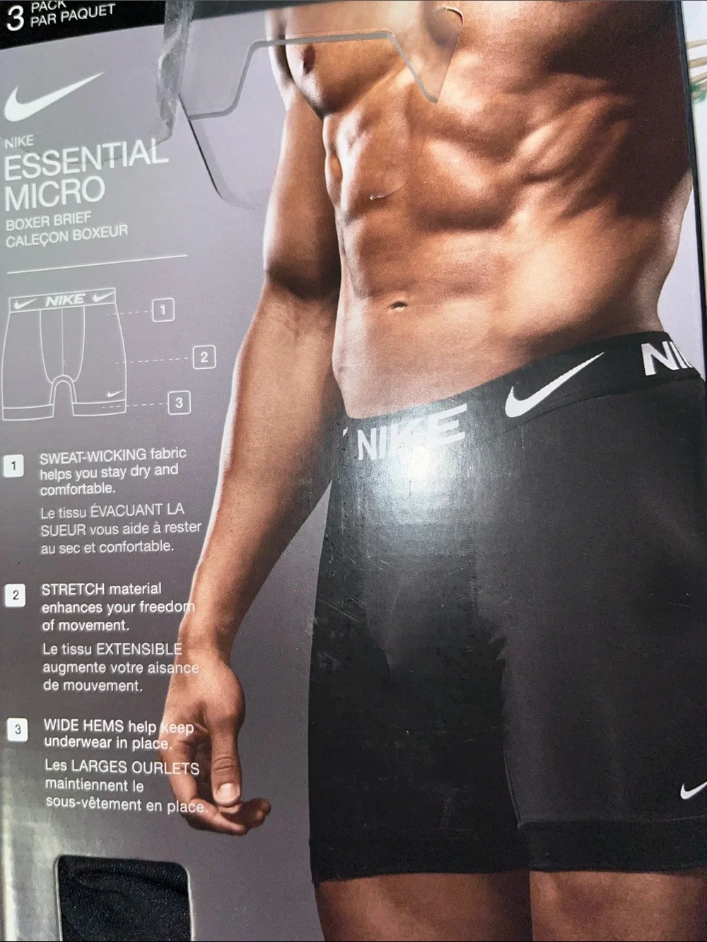 Nike three pack